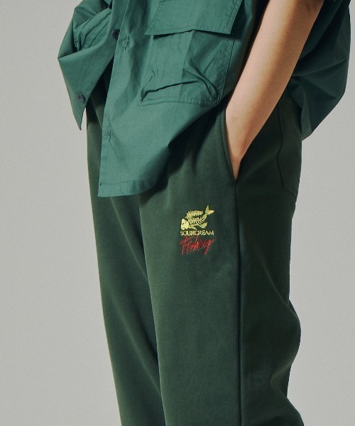 Sourcream(サワークリーム)の「【Sourcream/サワークリーム】FISHスウェットパンツ(スウェットパンツ・メンズ・アッシュグレー/ブラック/グリーン・FREE)」の21枚目の写真