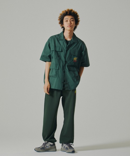 Sourcream(サワークリーム)の「【Sourcream/サワークリーム】FISHスウェットパンツ(スウェットパンツ・メンズ・アッシュグレー/ブラック/グリーン・FREE)」の22枚目の写真