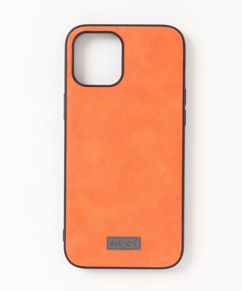 ❤️unifiss iPhone 13 ケース　フェイクレザー　オレンジ ❤️unifiss iPhone 13 ケース フェイクレザー オレンジ ハイ ブランド