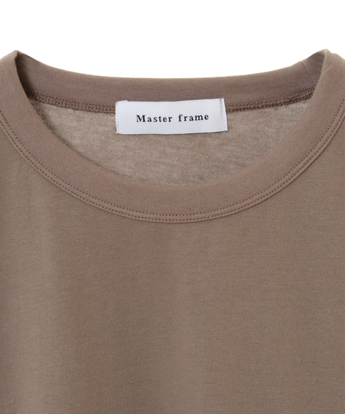 MEN'S MELROSE（メンズメルローズ）の「MASTER FRAME エンブロイダリーハーフスリーブTシャツ（Tシャツ/カットソー・メンズ・ホワイト/ブルー/ネイビー/ブラック/ベージュ/ホワイト系その他・2/3/4）」の8枚目の写真