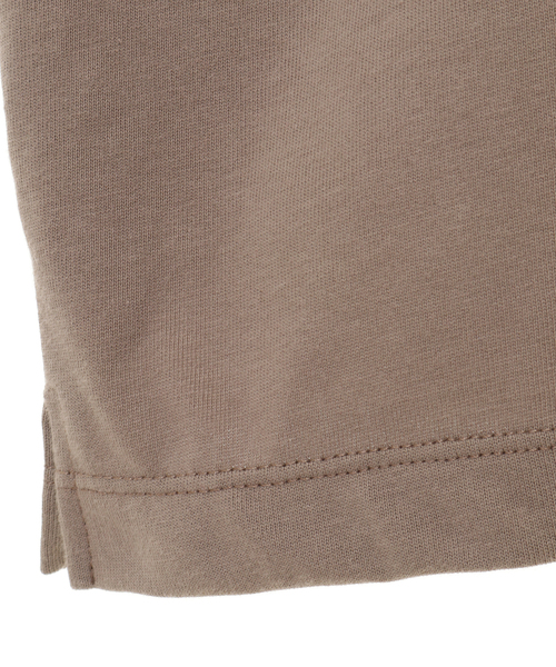 MEN'S MELROSE（メンズメルローズ）の「MASTER FRAME エンブロイダリーハーフスリーブTシャツ（Tシャツ/カットソー・メンズ・ホワイト/ブルー/ネイビー/ブラック/ベージュ/ホワイト系その他・2/3/4）」の11枚目の写真