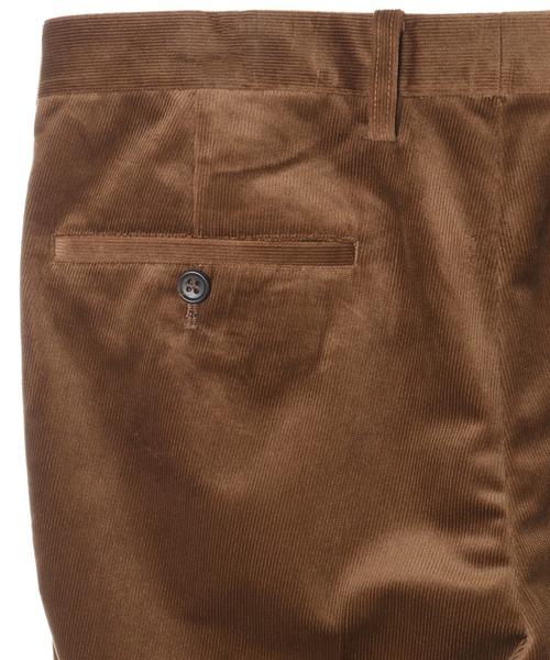 CROWDED CLOSET（クラウデッドクローゼット）の「コーデュロイ調ベルベットパンツ／セットアップ対応／パーティー（スラックス・メンズ・ネイビー/キャメル/ワイン・01/02/03/04）」の10枚目の写真