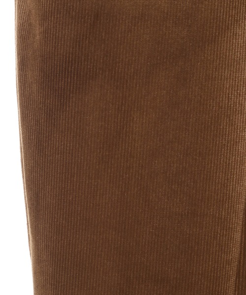 CROWDED CLOSET（クラウデッドクローゼット）の「コーデュロイ調ベルベットパンツ／セットアップ対応／パーティー（スラックス・メンズ・ネイビー/キャメル/ワイン・01/02/03/04）」の16枚目の写真