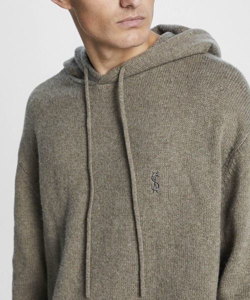 KSUBI（スビ）の「KSUBI DOLLAR KNIT HOODIE  (5000007044)（パーカー・メンズ・カーキ・MEDIUM/LARGE）」の6枚目の写真