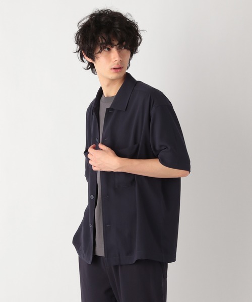 GLOBAL WORK(グローバルワーク)の「ジョーゼットワイドシャツ/954067(シャツ/ブラウス・メンズ・カーキ/ネイビー/チャコールグレー・MEDIUM/LARGE/SMALL)」の9枚目の写真