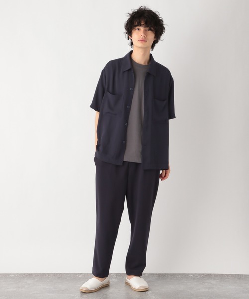 GLOBAL WORK(グローバルワーク)の「ジョーゼットワイドシャツ/954067(シャツ/ブラウス・メンズ・カーキ/ネイビー/チャコールグレー・MEDIUM/LARGE/SMALL)」の10枚目の写真