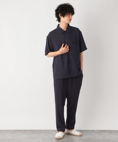 GLOBAL WORK(グローバルワーク)の「ジョーゼットワイドシャツ/954067(シャツ/ブラウス・メンズ・カーキ/ネイビー/チャコールグレー・MEDIUM/LARGE/SMALL)」の11枚目の写真