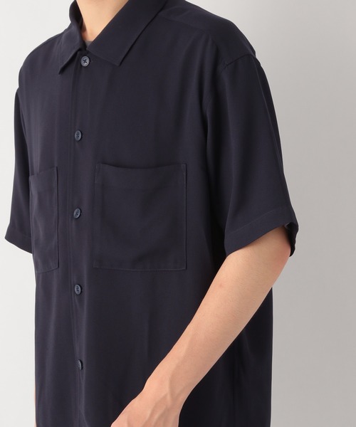 GLOBAL WORK(グローバルワーク)の「ジョーゼットワイドシャツ/954067(シャツ/ブラウス・メンズ・カーキ/ネイビー/チャコールグレー・MEDIUM/LARGE/SMALL)」の16枚目の写真