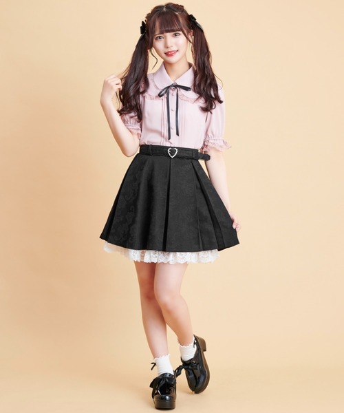 Secret Honey（シークレットハニー）の「2枚衿ブラウス（シャツ/ブラウス・レディース・オフホワイト/ピンク/ブルー・MEDIUM）」の8枚目の写真