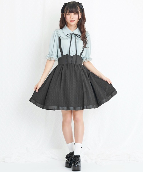 Secret Honey（シークレットハニー）の「2枚衿ブラウス（シャツ/ブラウス・レディース・オフホワイト/ピンク/ブルー・MEDIUM）」の7枚目の写真