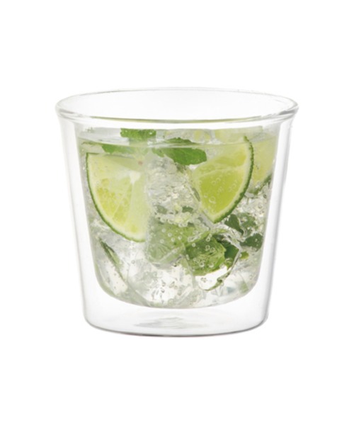 KINTO（キントー）の「KINTO CAST キントー キャスト ダブルウォール ロックグラス クリア コップ 250ml（グラス/マグカップ/タンブラー・レディース・その他・FREE）」の5枚目の写真