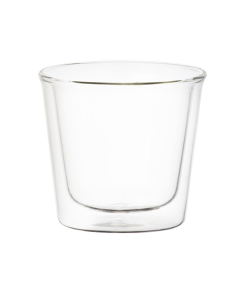 KINTO（キントー）の「KINTO CAST キントー キャスト ダブルウォール ロックグラス クリア コップ 250ml（グラス/マグカップ/タンブラー・レディース・その他・FREE）」の4枚目の写真