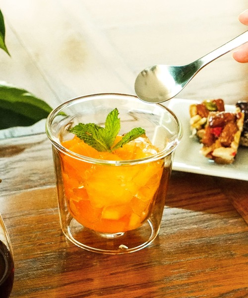 KINTO（キントー）の「KINTO CAST キントー キャスト ダブルウォール ロックグラス クリア コップ 250ml（グラス/マグカップ/タンブラー・レディース・その他・FREE）」の9枚目の写真