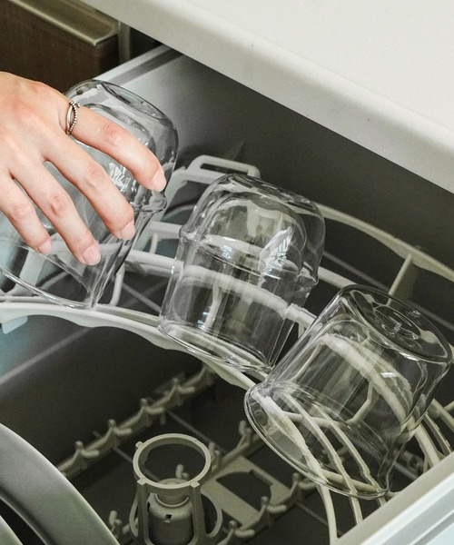 KINTO（キントー）の「KINTO CAST キントー キャスト ダブルウォール ロックグラス クリア コップ 250ml（グラス/マグカップ/タンブラー・レディース・その他・FREE）」の21枚目の写真