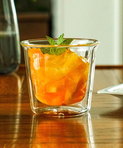 KINTO（キントー）の「KINTO CAST キントー キャスト ダブルウォール ロックグラス クリア コップ 250ml（グラス/マグカップ/タンブラー・レディース・その他・FREE）」の10枚目の写真