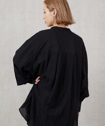 FREAK'S STORE | ▽【WEB限定】ナチュラルウェーブ ボリューム袖スタンドカラーシャツ(シャツ/ブラウス)