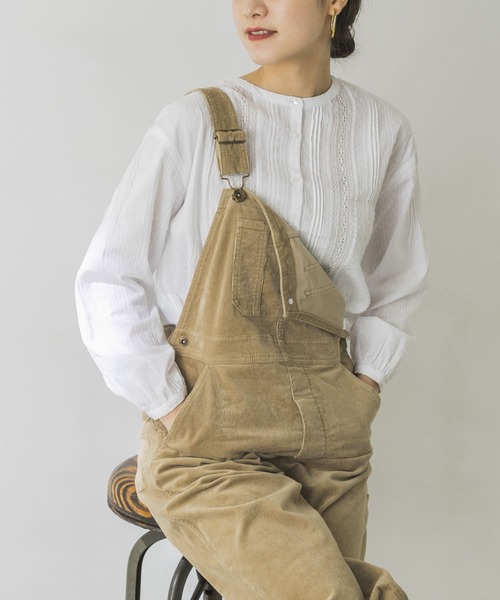 URBAN RESEARCH（アーバンリサーチ）の「前後2WAY長袖レースブラウス（シャツ/ブラウス・レディース・ブラウン/ブラック/オフホワイト・FREE）」の10枚目の写真