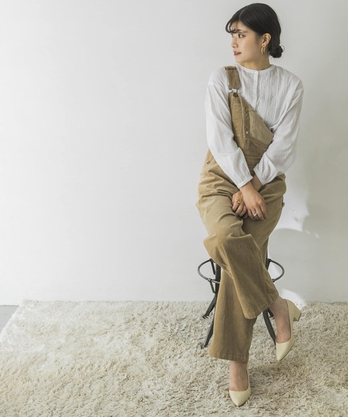 URBAN RESEARCH（アーバンリサーチ）の「前後2WAY長袖レースブラウス（シャツ/ブラウス・レディース・ブラウン/ブラック/オフホワイト・FREE）」の12枚目の写真