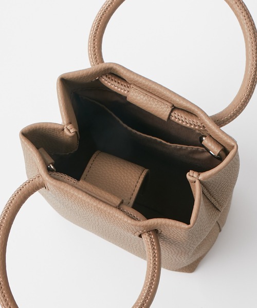 ADD CULUMN（アドカラム）の「【ADD CULUMN(アドカラム)】別注PACKETバッグS（ショルダーバッグ・レディース・オフホワイト/グレー系その他/レッド・S）」の19枚目の写真