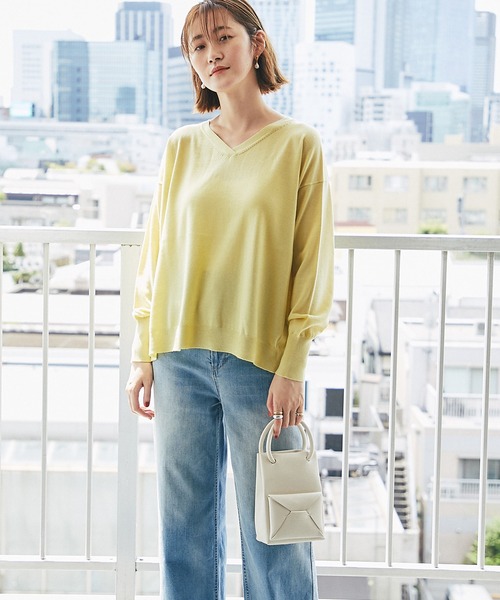 ADD CULUMN（アドカラム）の「【ADD CULUMN(アドカラム)】別注PACKETバッグS（ショルダーバッグ・レディース・オフホワイト/グレー系その他/レッド・S）」の6枚目の写真