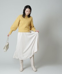 NATURAL BEAUTY BASIC | スムースルーズロングブーツ(ブーツ)