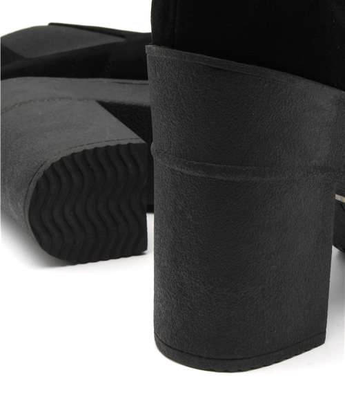 mystic（ミスティック）の「厚底ゴアブーツ（ブーティ・レディース・ブラック・36/37/38）」の8枚目の写真