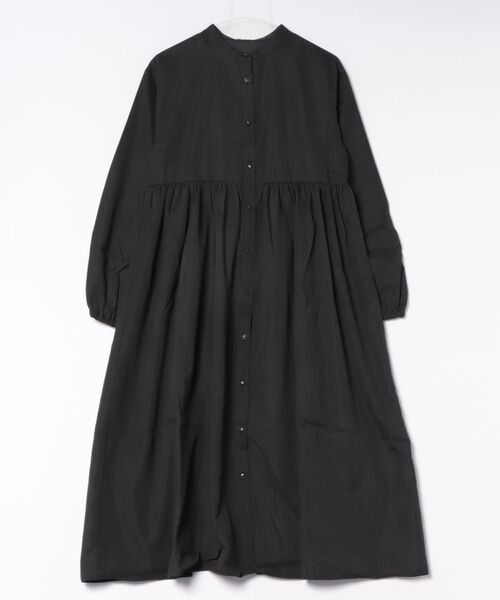 STYLEBLOCK(スタイルブロック)の「ギャザーワンピース(ワンピース・レディース・ブラウン/ブラック/オリーブ/グレイッシュベージュ・M)」の1枚目の写真