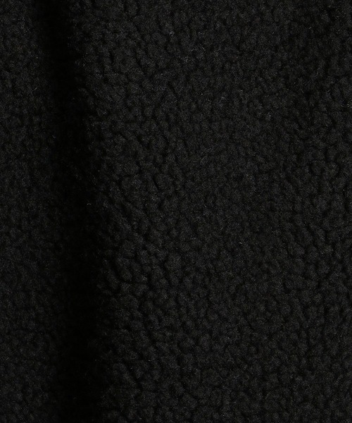 HIDEAWAYS NICOLE（ハイダウェイニコル）の「ボアブルゾン（ブルゾン・メンズ・ブラック/ベージュ/アイボリー/チェック・MEDIUM/LARGE/X-LARGE）」の11枚目の写真