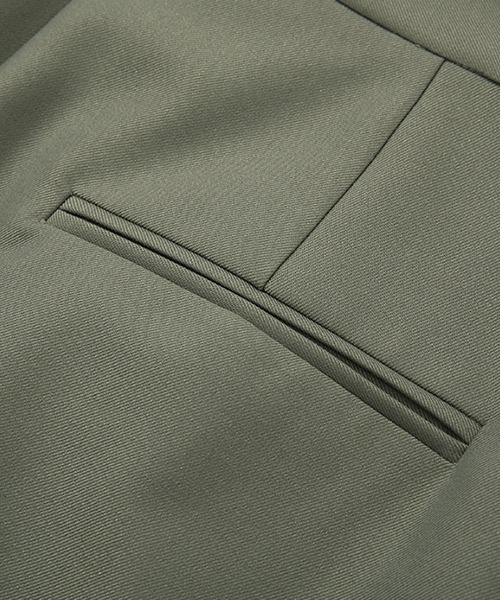Fano Studios（ファノ ストゥディオズ）の「【Fano Studios】Folded asymmetry waist suit trousers FQ21K029（スラックス・レディース・ブラック/モスグリーン・S/M/L）」の19枚目の写真