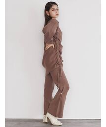パール付きニットパンツ