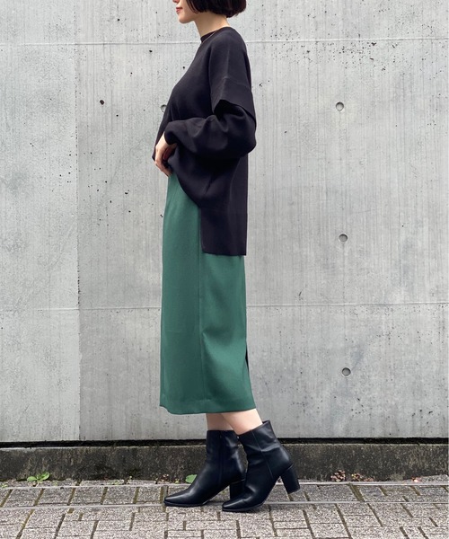 RIVE DROITE(リヴドロワ)の「【ZOZOTOWN限定】フリルスリーブニットトップス(ニット/セーター・レディース・ブラック/ブラウン・FREE)」の22枚目の写真