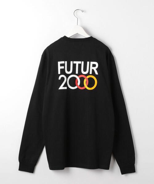 FUTUR（フューチャー）の「＜FUTUR＞ 2000 LS TEE/カットソー（Tシャツ/カットソー・メンズ・ホワイト/ブラック・M/XL/L）」の3枚目の写真