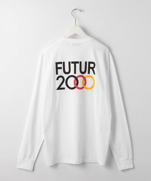 FUTUR（フューチャー）の「＜FUTUR＞ 2000 LS TEE/カットソー（Tシャツ/カットソー・メンズ・ホワイト/ブラック・M/XL/L）」の9枚目の写真