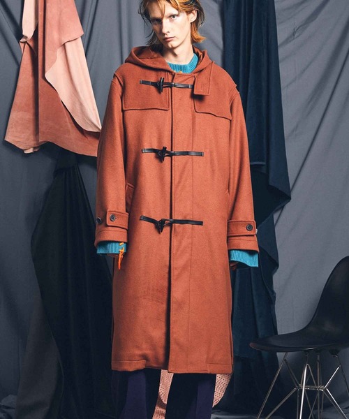 ユニセックスアイテム》SUPER160Sピュアウールダブルクロスメルトン