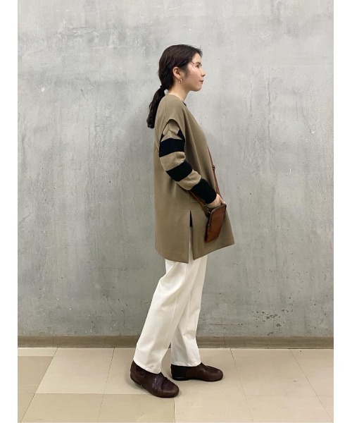 BEARDSLEY（ビアズリー）の「裾リボンボーダーニット（ニット/セーター