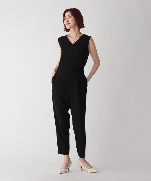 AG by aquagirl（エージーバイアクアガール）の「◆ベネシャンオールインワン【WEB限定サイズ】（サロペット/オーバーオール・レディース・ブラック/ネイビー・40/36/38）」の12枚目の写真