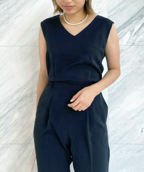 AG by aquagirl（エージーバイアクアガール）の「◆ベネシャンオールインワン【WEB限定サイズ】（サロペット/オーバーオール・レディース・ブラック/ネイビー・40/36/38）」の17枚目の写真