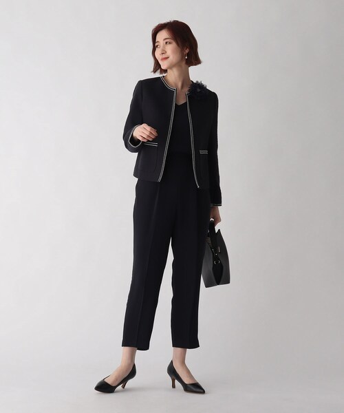 AG by aquagirl（エージーバイアクアガール）の「◆ベネシャンオールインワン【WEB限定サイズ】（サロペット/オーバーオール・レディース・ブラック/ネイビー・40/36/38）」の16枚目の写真