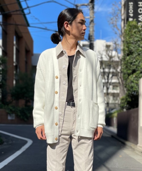 吾亦紅　クレプスキュール　カーディガン　コットンニット crepuscule（クレプスキュール）の「crepuscule/クレプス
