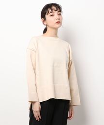 ワイド袖ニット