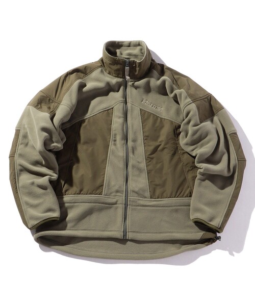 FREAK'S STORE(フリークスストア)の「WEB限定 Marmot/マーモット Alpinist Tech Sweater / アルピニストテックセーター(ブルゾン・メンズ・ブラック/オリーブ/キャメル・SMALL/MEDIUM/LARGE/X-LARGE)」の2枚目の写真