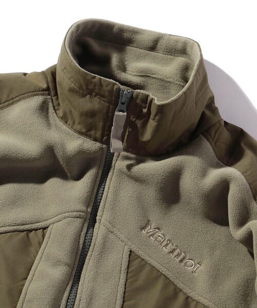 FREAK'S STORE(フリークスストア)の「WEB限定 Marmot/マーモット Alpinist Tech Sweater / アルピニストテックセーター(ブルゾン・メンズ・ブラック/オリーブ/キャメル・SMALL/MEDIUM/LARGE/X-LARGE)」の5枚目の写真