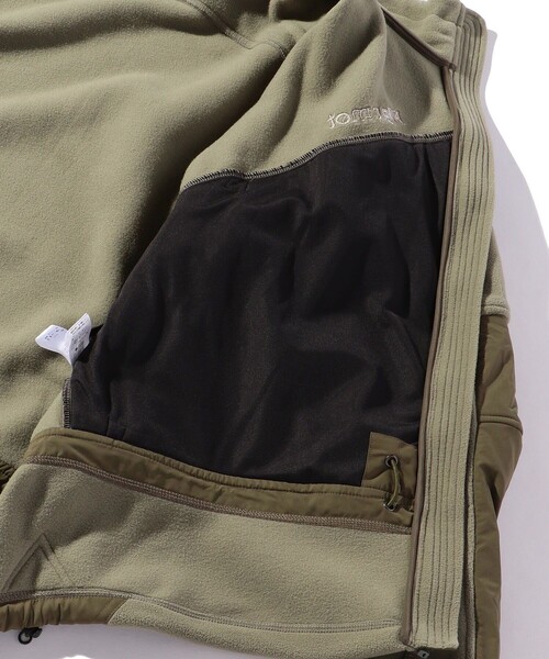 FREAK'S STORE(フリークスストア)の「WEB限定 Marmot/マーモット Alpinist Tech Sweater / アルピニストテックセーター(ブルゾン・メンズ・ブラック/オリーブ/キャメル・SMALL/MEDIUM/LARGE/X-LARGE)」の9枚目の写真