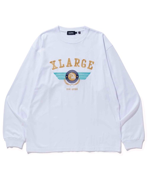 XLARGE（エクストララージ）の「PILOT LOGO L/S TEE（Tシャツ/カットソー・メンズ・ホワイト/グリーン/ブラック・M/S/L/XL）」の11枚目の写真