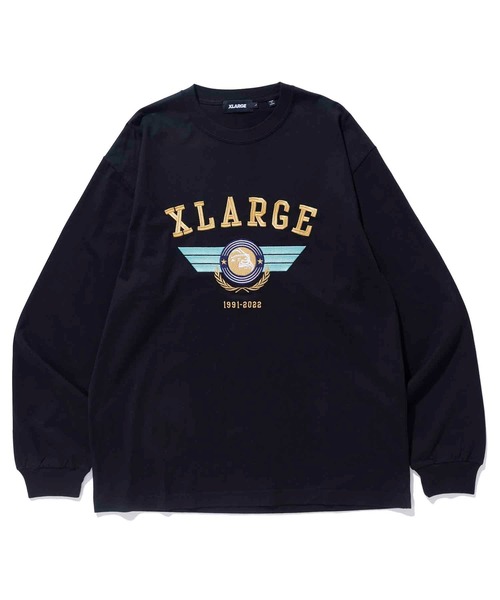 XLARGE（エクストララージ）の「PILOT LOGO L/S TEE（Tシャツ/カットソー・メンズ・ホワイト/グリーン/ブラック・M/S/L/XL）」の6枚目の写真