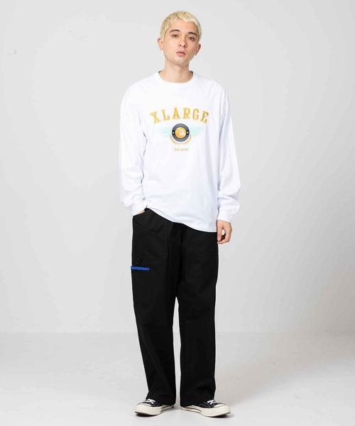 XLARGE（エクストララージ）の「PILOT LOGO L/S TEE（Tシャツ/カットソー・メンズ・ホワイト/グリーン/ブラック・M/S/L/XL）」の15枚目の写真