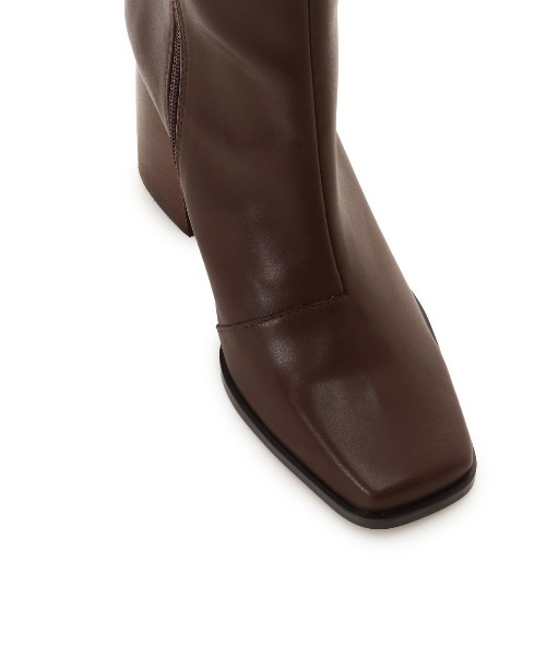 REDYAZEL（レディアゼル）の「チャンキーヒールミドルブーツ（ブーツ・レディース・ブラック/ダークブラウン/ブラウン・SMALL/MEDIUM/L）」の20枚目の写真