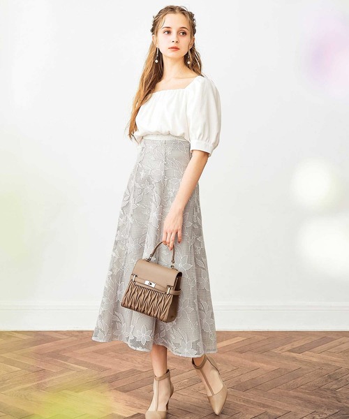 NOELA（ノエラ）の「メッシュレースマーメイドスカート