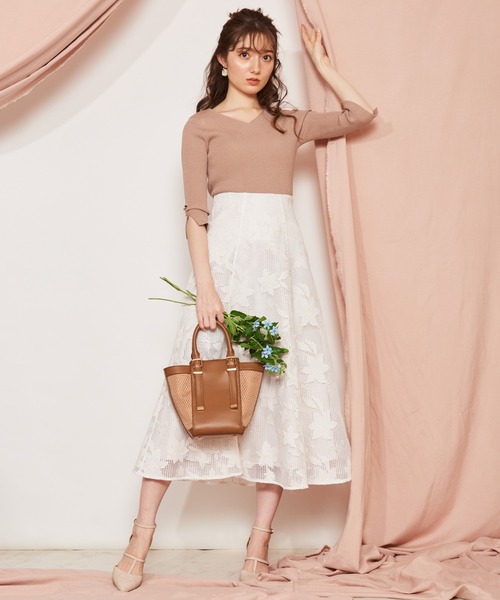 NOELA（ノエラ）の「メッシュレースマーメイドスカート