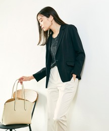 【ウォッシャブル】アルファブリックライトテーラードジャケット